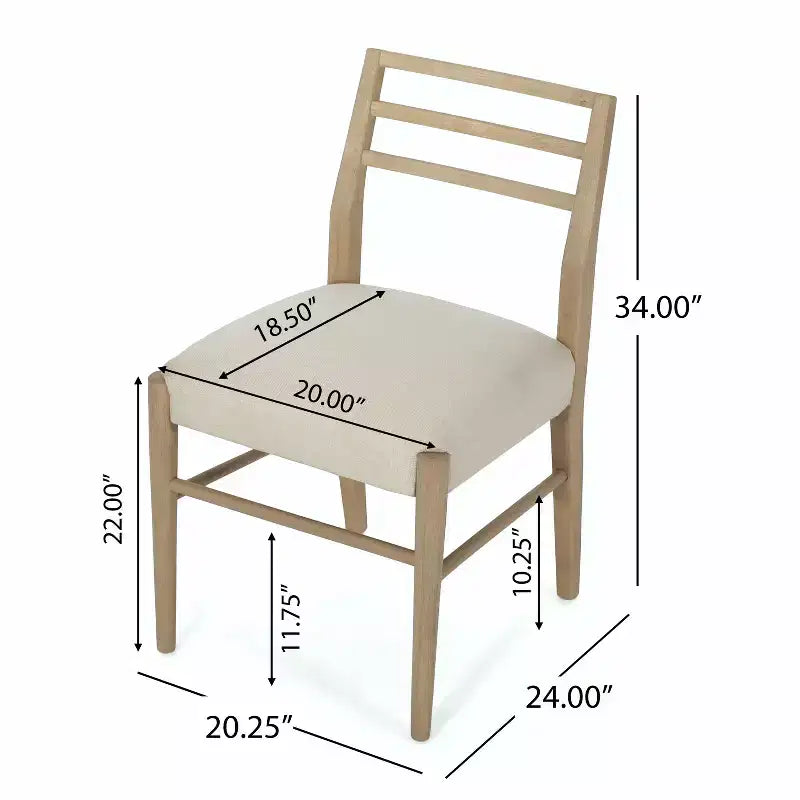 Ensemble de salle à manger extensible 7 pièces en bois rembourré style ferme Christopher Knight Home Fernleaf