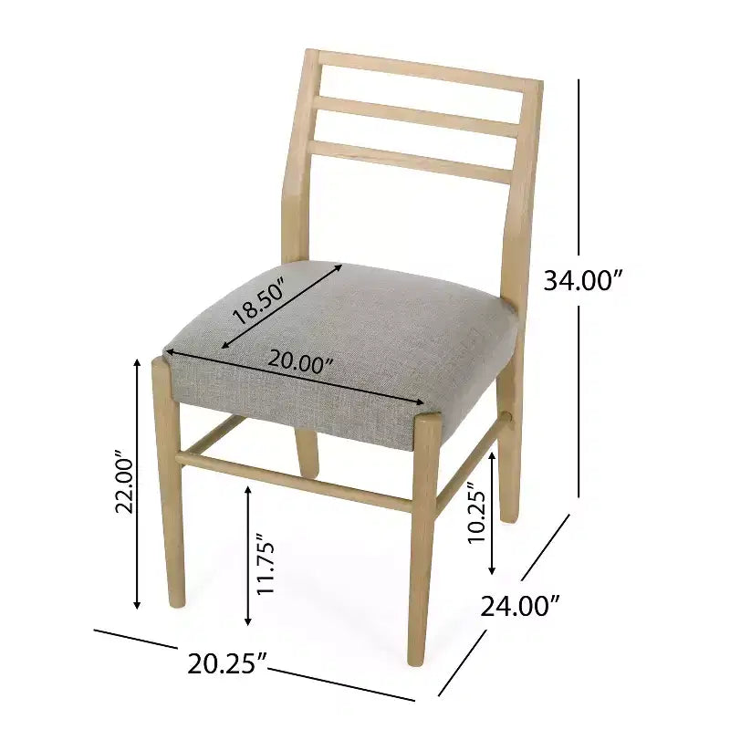 Ensemble de salle à manger extensible 7 pièces en bois rembourré style ferme Christopher Knight Home Fernleaf