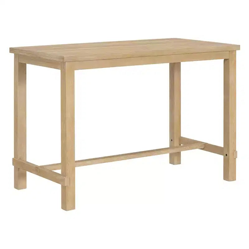 Ensemble de salle à manger 5 pièces Whisen hauteur comptoir avec table élégante classique et 4 chaises
