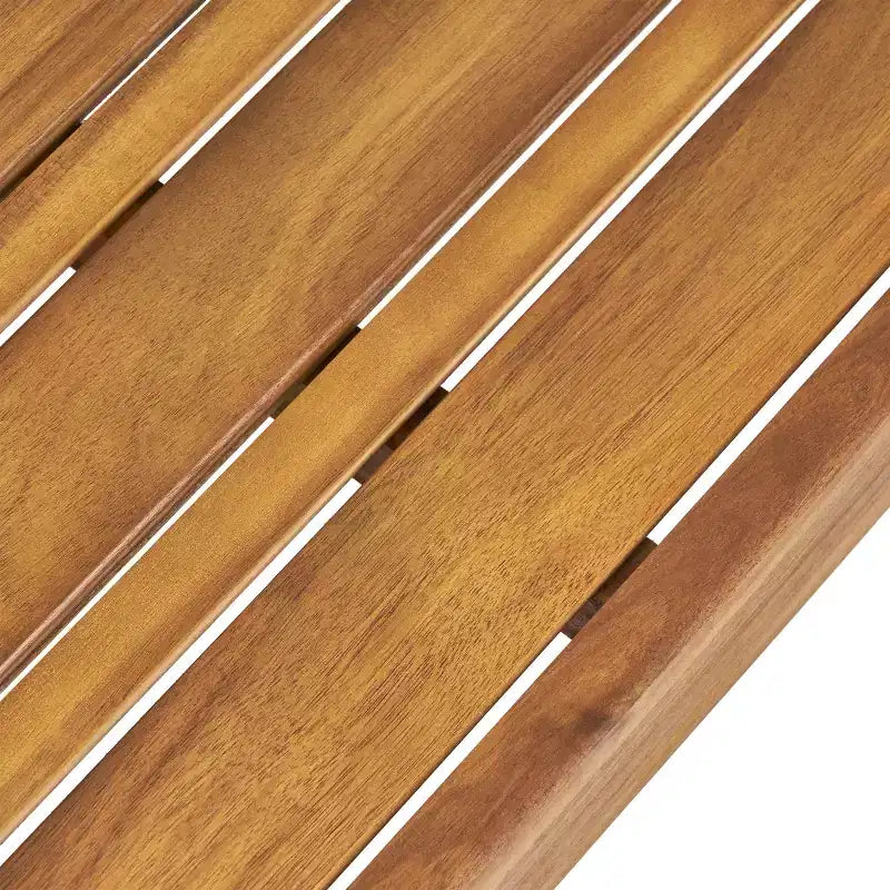 GDFStudio Cascada Canapé de Conversation Sectionnel d'Extérieur 5 Places en Bois d'Acacia avec Coussins
