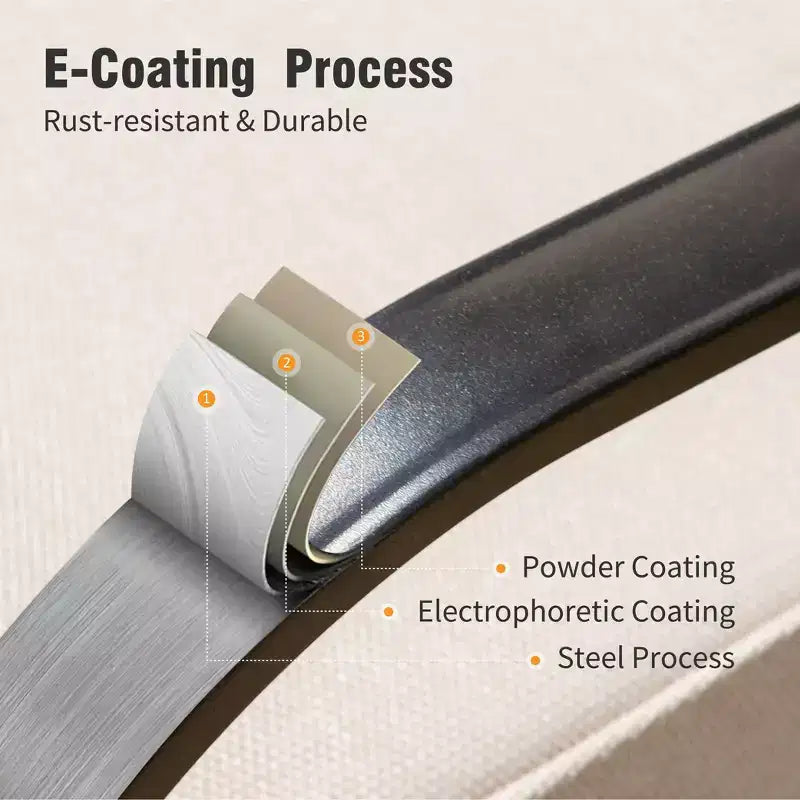 Ensemble de foyer d'extérieur Captiva Designs 4 pièces extra large en métal pour patio avec chaises à dossier basculant
