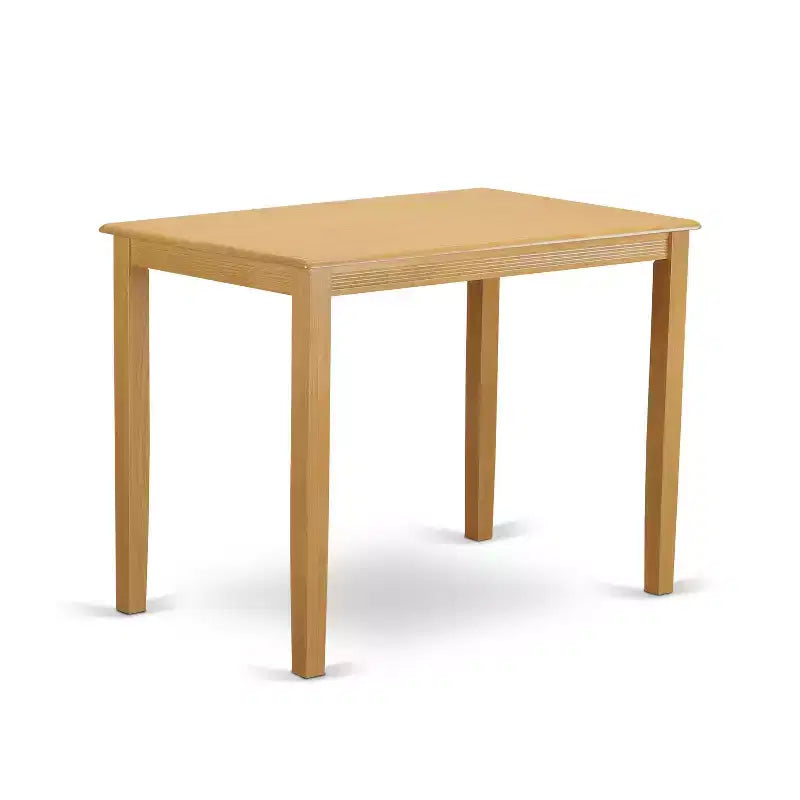 Ensemble de salle à manger hauteur comptoir en bois dur asiatique avec table de pub et chaises