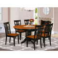 Kenley Kitchen Table And Chair Set Oval Dining Set Traditional