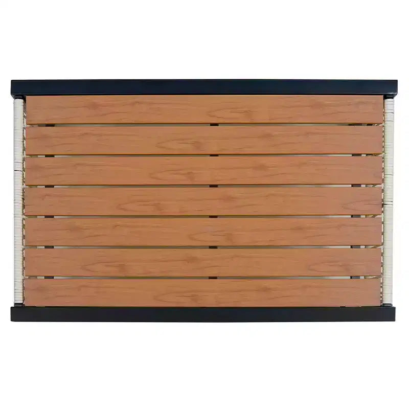 Ensemble de canapés de jardin en fer multi-personnes avec une table, décoration en rotin, imperméable, antirouille, adapté pour le jardin et la pelouse