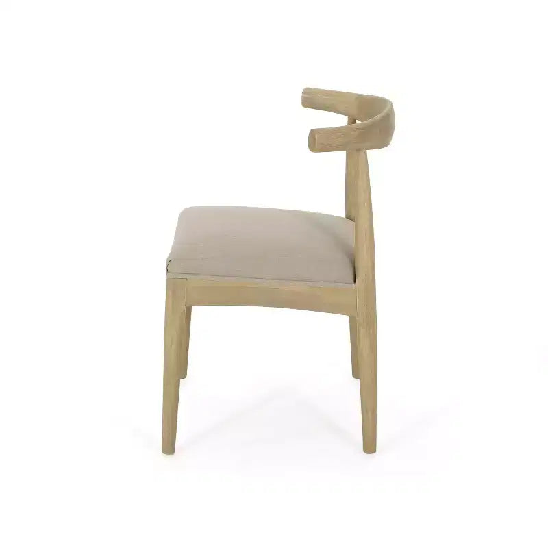Christopher Knight Home Dason, ensemble de salle à manger moderne du milieu du siècle, 7 pièces, avec chaises rembourrées et table minimaliste