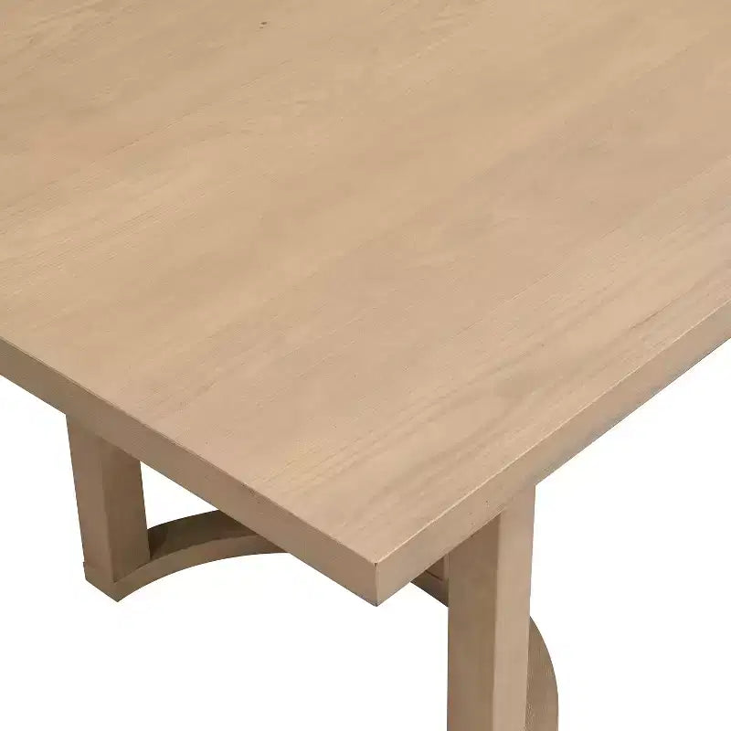 Christopher Knight Home Dason, ensemble de salle à manger moderne du milieu du siècle, 7 pièces, avec chaises rembourrées et table minimaliste