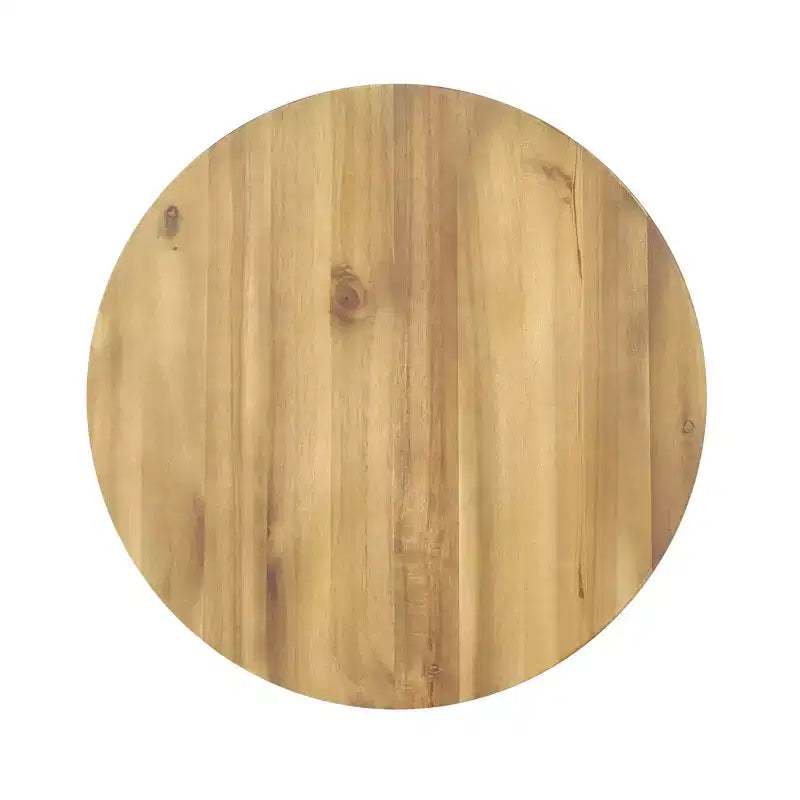 Christopher Knight Home Sylas Ensemble de 3 Meubles de Patio Modernes en Bois d'Acacia avec Dossier Tressé et Coussins Profonds