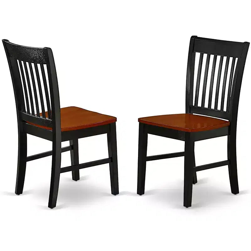 HomeStock Belmont Ensemble Table Carrée 9 Pièces 36/54 Pouces Avec Rallonge Papillon De 18 Pouces Et 8 Chaises De Salle À Manger Assise Bois