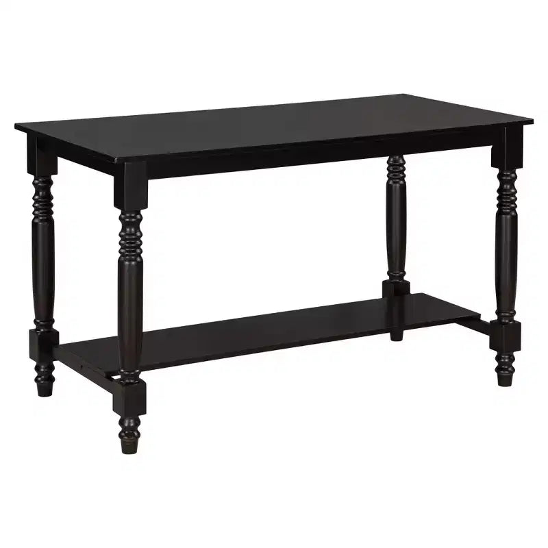 Ensemble de salle à manger hauteur comptoir style ferme pour 6 personnes, table rectangulaire avec étagère, 4 chaises et un banc