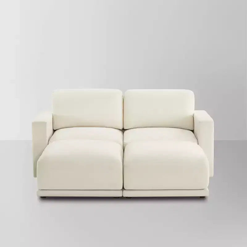 Canapé sectionnel modulaire surdimensionné 4 pièces Spruce & Spring Cloud pour salon