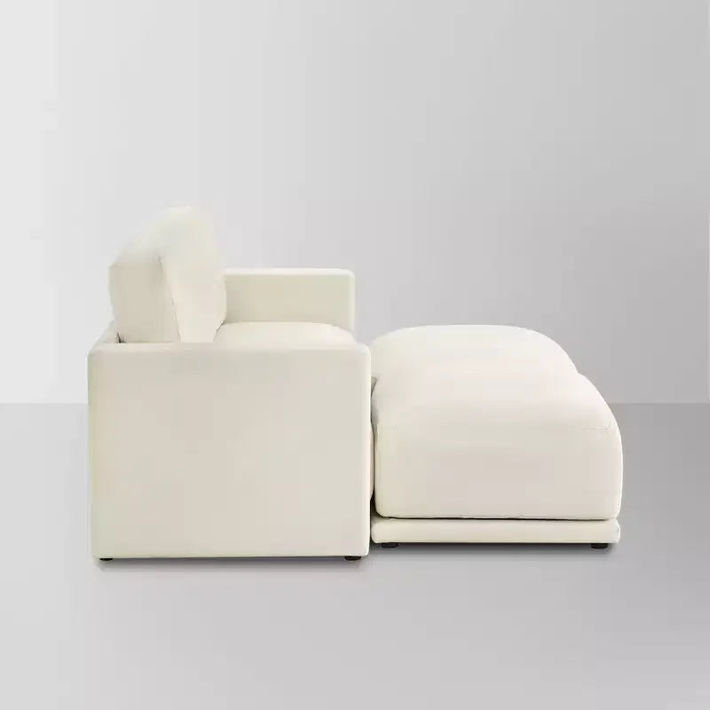 Canapé sectionnel modulaire surdimensionné 4 pièces Spruce & Spring Cloud pour salon