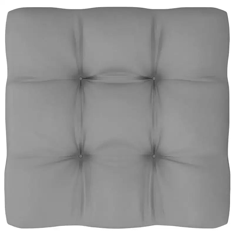vidaXL Salon de Jardin 9 pcs Meubles de Jardin Canapé d'angle Extérieur Bois de Pin Massif - Naturel avec Coussins