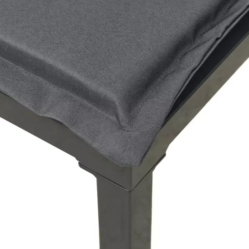 vidaXL Ensemble de salon de jardin 5 pièces noir et gris en résine tressée