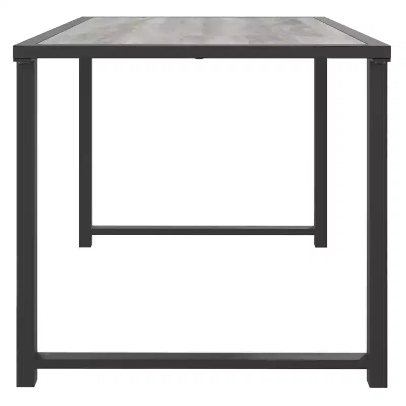 vidaXL Salon de jardin 4 pièces avec coussins en acier anthracite