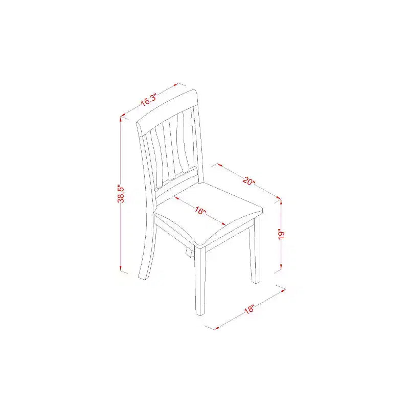 Ensemble table de salle à manger avec chaises - Ensemble de 7 pièces pour cuisine et salle à manger