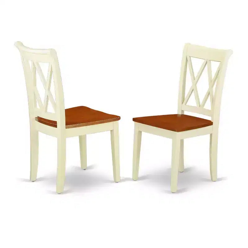 Salle à manger Renaissance 7 pièces table rectangulaire et 6 chaises - Table de 152x198 cm avec rallonge