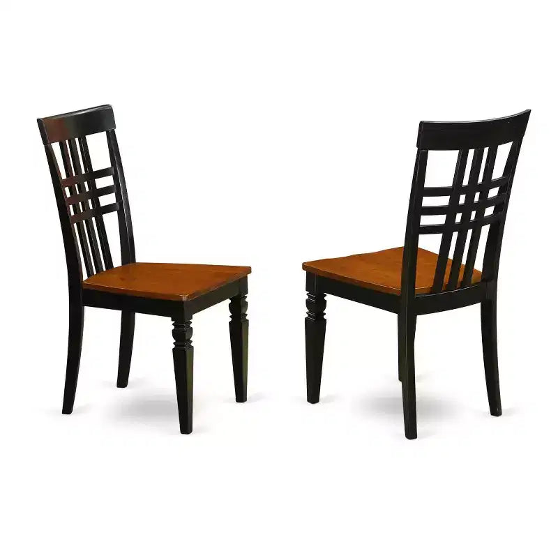 Ensemble Table Ronde de Cuisine avec Chaises - Salle à Manger 5 Pièces - Finition Blanc Lin