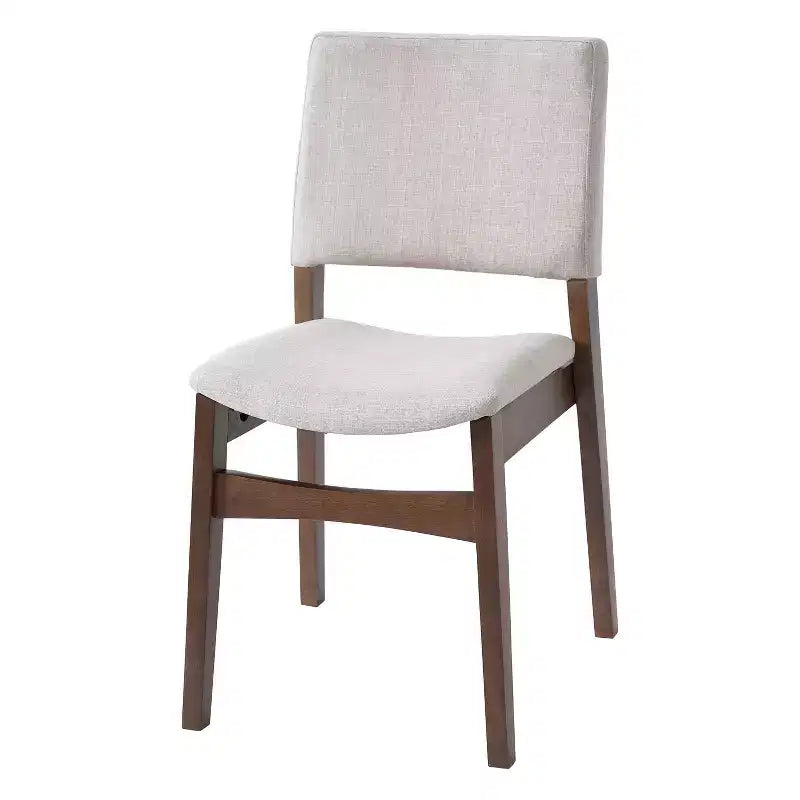 Ensemble de salle à manger 5/7 pièces pour 4/6 personnes, ensemble de meubles de cuisine classique avec chaises de salle à manger empilables et rembourrées - ModernLuxe