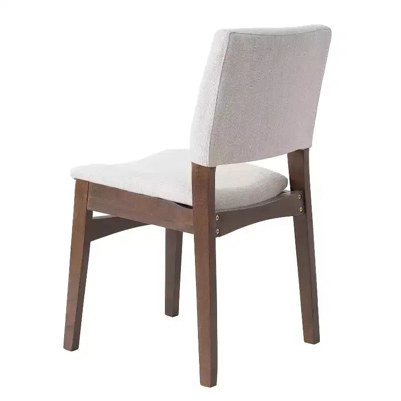 Ensemble de salle à manger 5/7 pièces pour 4/6 personnes, ensemble de meubles de cuisine classique avec chaises de salle à manger empilables et rembourrées - ModernLuxe