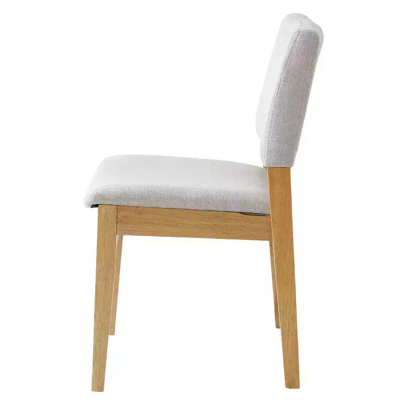 Ensemble de salle à manger 5/7 pièces pour 4/6 personnes, ensemble de meubles de cuisine classique avec chaises de salle à manger empilables et rembourrées - ModernLuxe