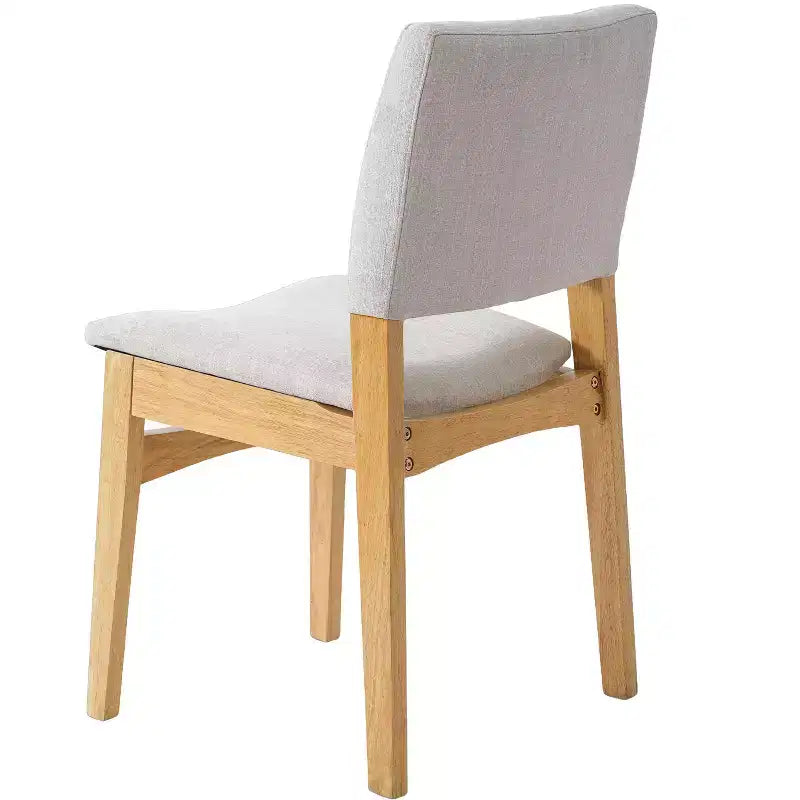 Ensemble de salle à manger 5/7 pièces pour 4/6 personnes, ensemble de meubles de cuisine classique avec chaises de salle à manger empilables et rembourrées - ModernLuxe