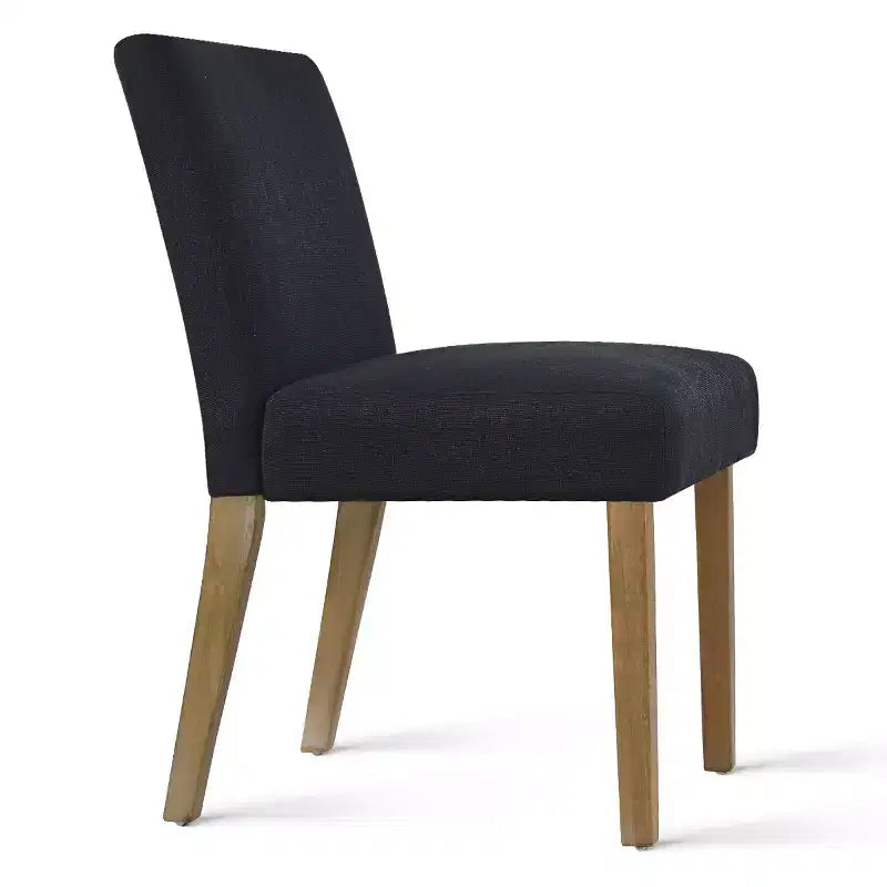 Ensemble table à manger ronde 5 pièces et 4 chaises rembourrées, ensemble de table à piédestal en bois moderne pour cuisine, coin petit-déjeuner ou salle à manger-Panipeachy