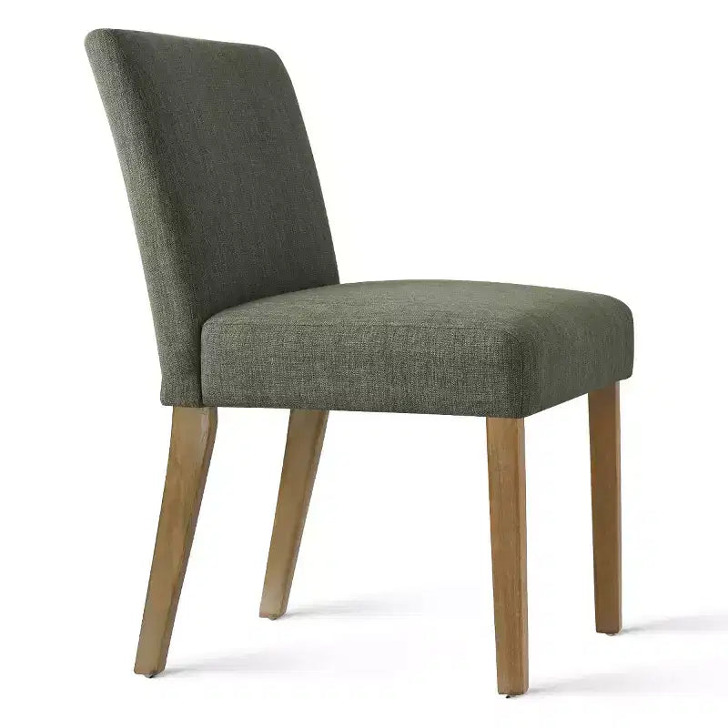 Ensemble table à manger ronde 5 pièces et 4 chaises rembourrées, ensemble de table à piédestal en bois moderne pour cuisine, coin petit-déjeuner ou salle à manger-Panipeachy