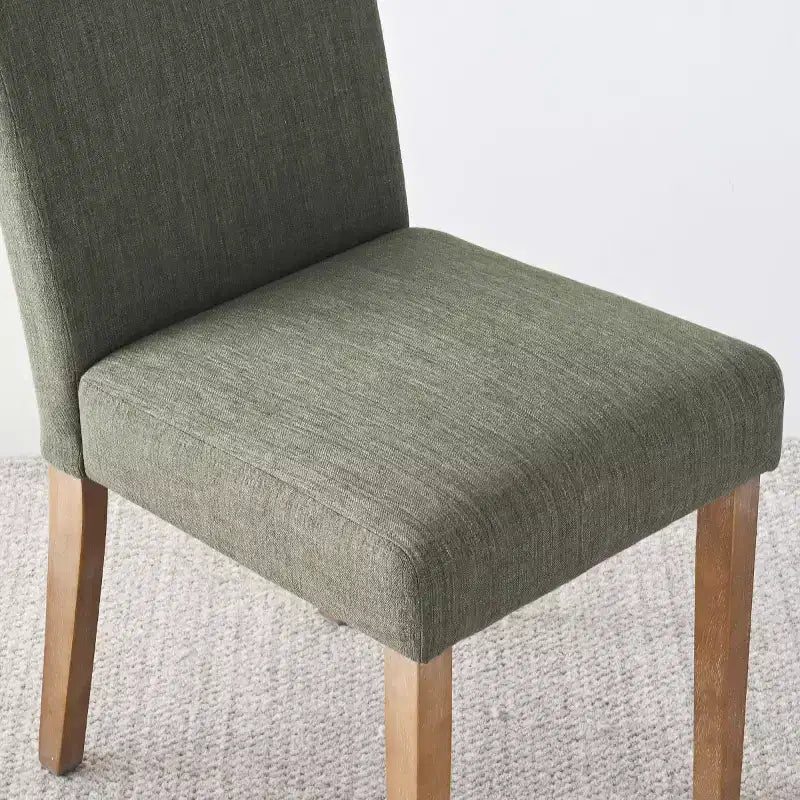 Ensemble table à manger ronde 5 pièces et 4 chaises rembourrées, ensemble de table à piédestal en bois moderne pour cuisine, coin petit-déjeuner ou salle à manger-Panipeachy