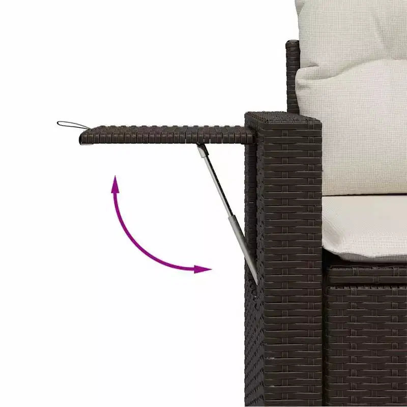 vidaXL Salon de jardin 10 pièces avec coussins en résine tressée, canapé d'extérieur modulable, plusieurs coloris/modèles