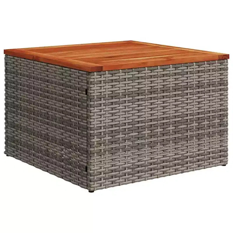 vidaXL Ensemble de canapés de jardin 5 pièces avec coussins, résine tressée noire (États-Unis seulement)