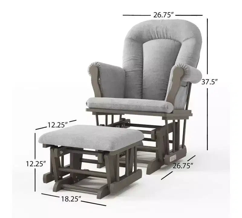 Ensemble de puériculture 3 pièces Child Craft Hampton comprenant un lit de bébé évolutif 4-en-1 et une table à langer