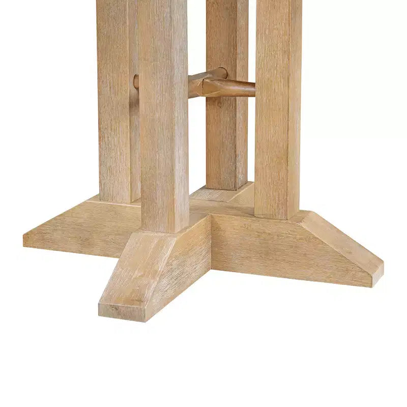 Ensemble de salle à manger 5 pièces de style ferme pour 4 personnes, comprenant une table à manger ronde extensible en bois massif et 4 chaises rembourrées pour la cuisine