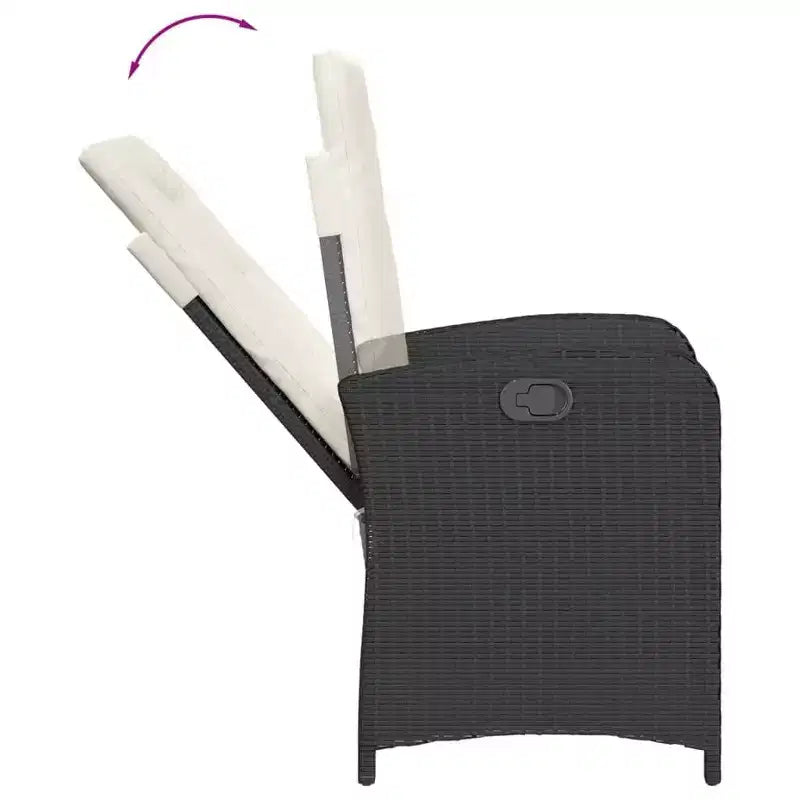 vidaXL Ensemble repas d'extérieur avec coussins en plusieurs coloris