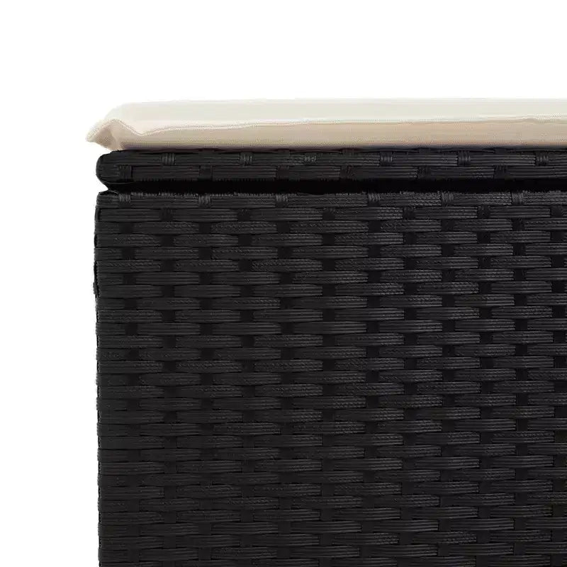 vidaXL Salon de jardin avec coussins et rangement de différentes couleurs