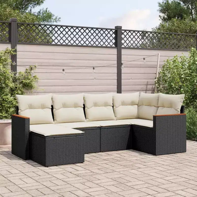 vidaXL Ensemble de canapés de jardin avec coussins pour la détente en plein air