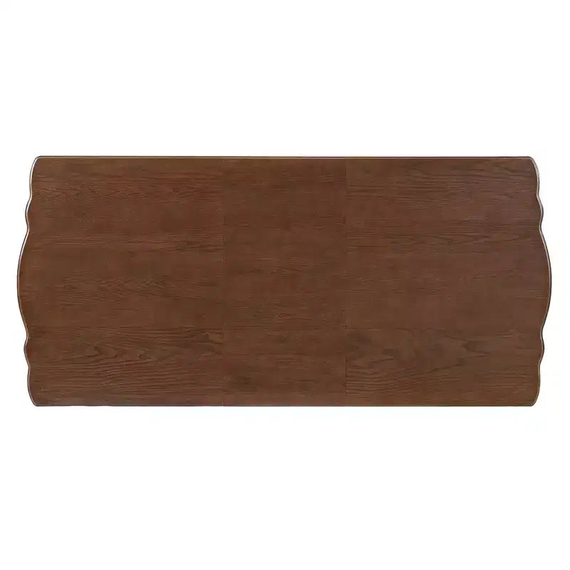Ensemble table de salle à manger extensible 7 pièces avec 6 chaises rembourrées, rallonge amovible, table de 152 à 198 cm
