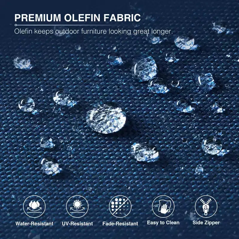 Ensemble de canapés d'extérieur UPTIOT Premium avec fauteuils pivotants et poufs multifonctionnels