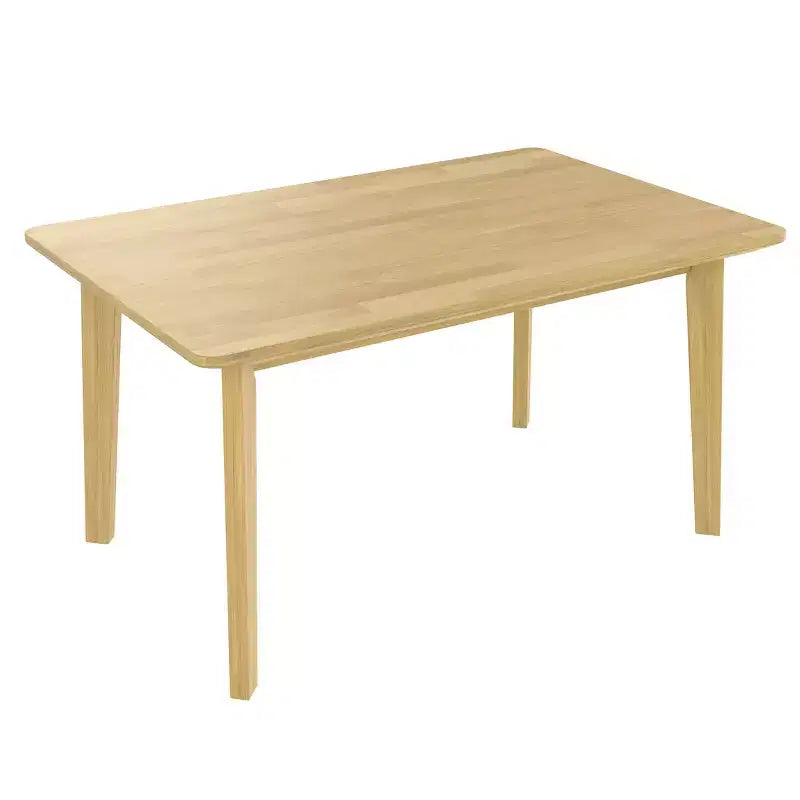 Ensemble de salle à manger rustique 5 pièces avec table en bois et 4 chaises rembourrées Espresso