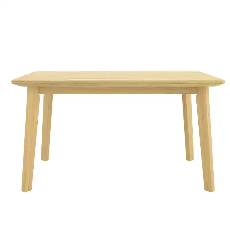 Ensemble de salle à manger rustique 5 pièces avec table en bois et 4 chaises rembourrées Espresso