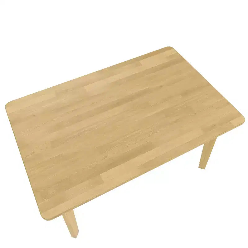 Ensemble de salle à manger rustique 5 pièces avec table en bois et 4 chaises rembourrées Espresso