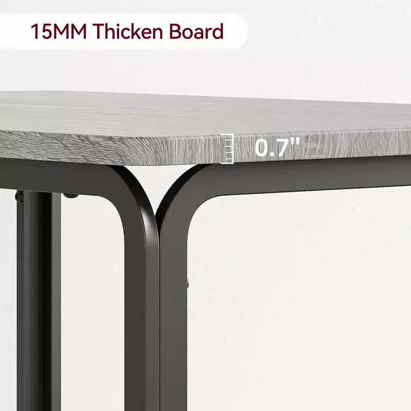 Ensemble de table à manger compacte peu encombrante pour 2 personnes, table carrée moderne avec 2 chaises, pour petits appartements, cuisines, coins repas 73,9 x 73,9 x 76,2 cm