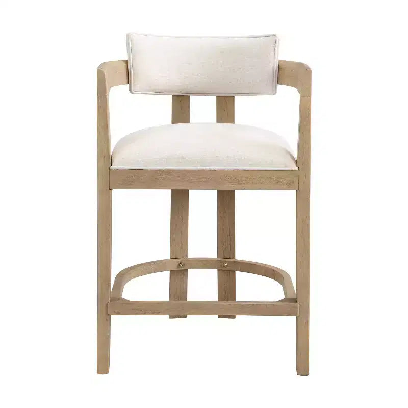 Christopher Knight Home Heini, ensemble de salle à manger moderne 5 pièces en bois avec table à pied central et pieds en bois d'hévéa