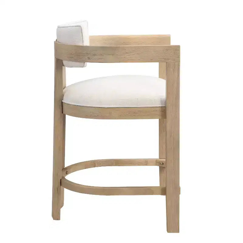 Christopher Knight Home Heini, ensemble de salle à manger moderne 5 pièces en bois avec table à pied central et pieds en bois d'hévéa