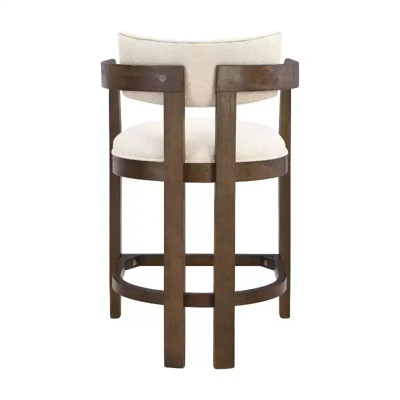 Christopher Knight Home Heini, ensemble de salle à manger moderne 5 pièces en bois avec table à pied central et pieds en bois d'hévéa