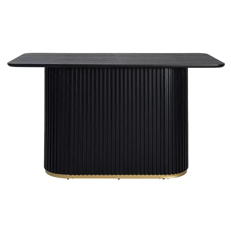 Christopher Knight Home Heini, ensemble de salle à manger moderne 5 pièces en bois avec table à pied central et pieds en bois d'hévéa