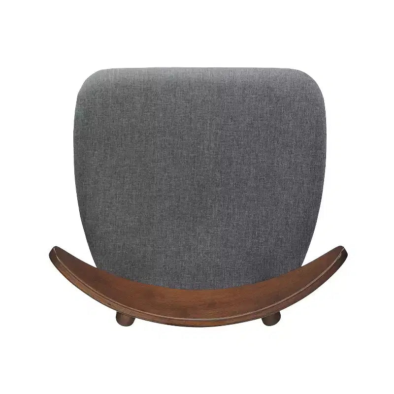 Ensemble de salle à manger moderne pour 4 personnes, 5 pièces, ensemble de table rectangulaire en bois massif avec 4 chaises rembourrées pour petite cuisine
