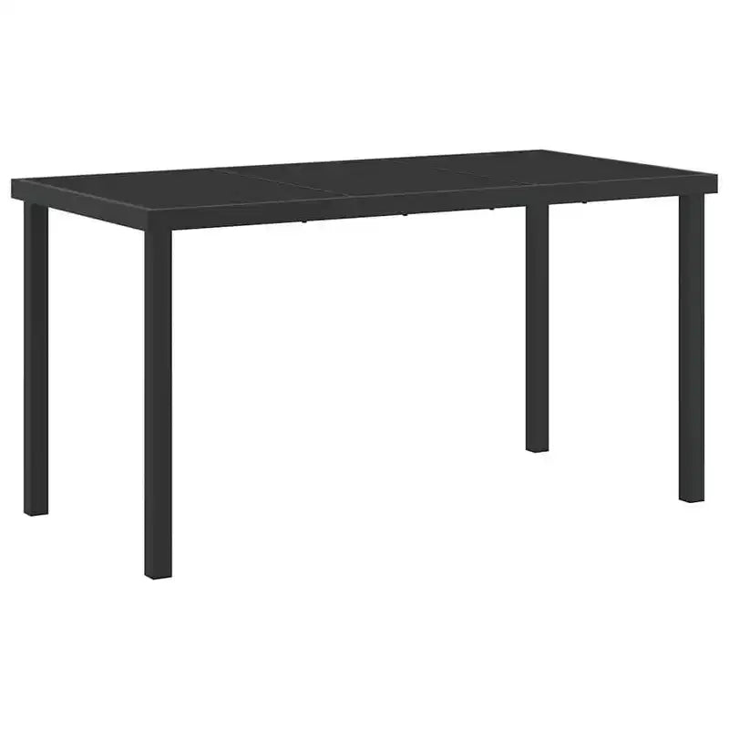 vidaXL Ensemble de salle à manger de jardin 5 pièces en résine tressée marron et noir