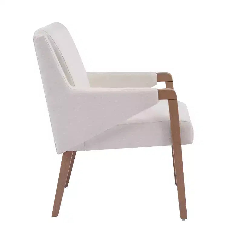 Chaises de salle à manger rembourrées Christopher Knight Home Misaw, 7 pièces, style Mid-Century avec table extensible