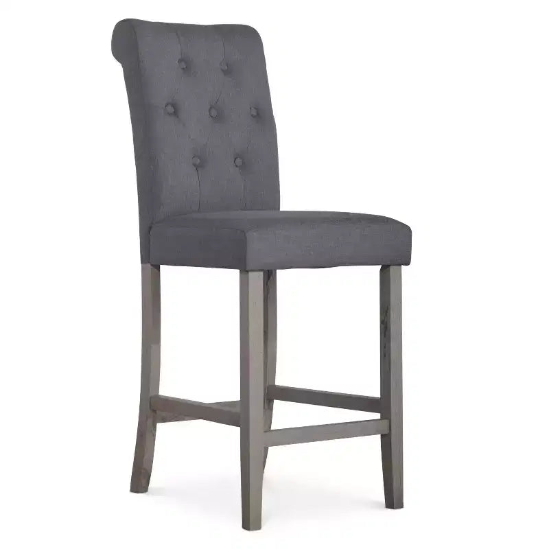 Ensemble de salle à manger 5 pièces Dothan hauteur comptoir gris antique Home Design