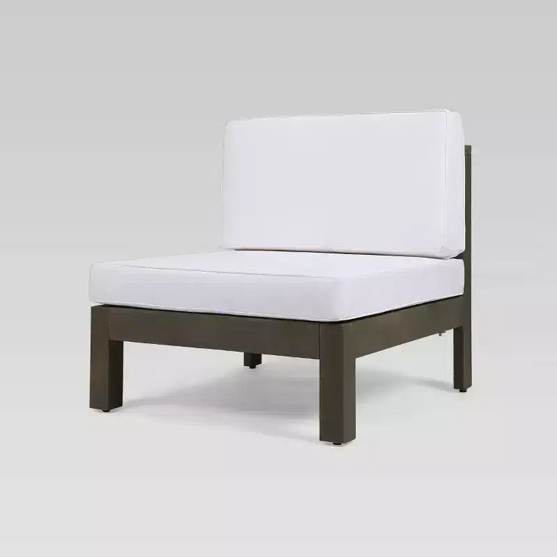 Ensemble de canapé d'angle Brava 5 pièces en acacia - Christopher Knight Home